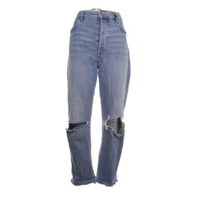 Jeans (Blå) från Mom Jean Bomull, Elastan