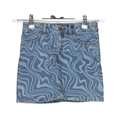 Jeanskjol (Blå) från Lindex Kids Bomull, Elastan