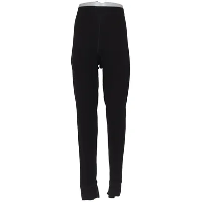 Baselayer-bukser (Sort) fra High Mountain Merinould