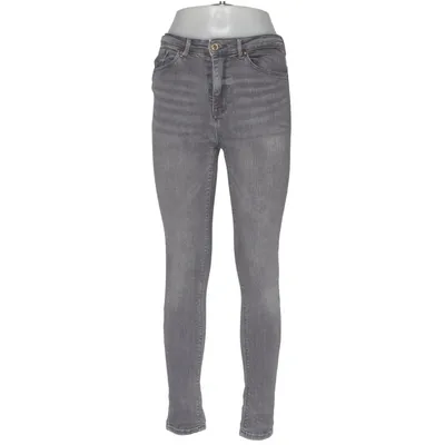 Jean (Gris) de ONLY Blue Denim Coton, Élasthane