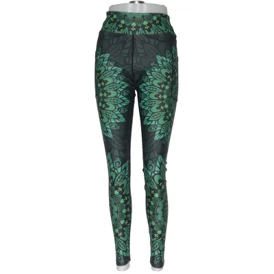 Træningsleggings (Grøn, Sort) fra Maya Freya Elastan, Polyester