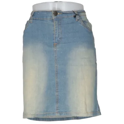Spijkerrok (Blauw) van Janina Denim Katoen, Elastaan