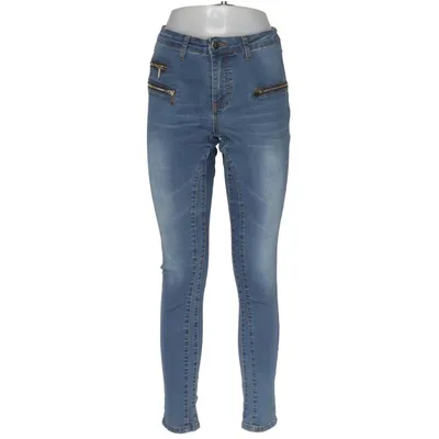 Spijkerbroek (Blauw) van Honey B Blue Katoen, Elastaan, Polyester