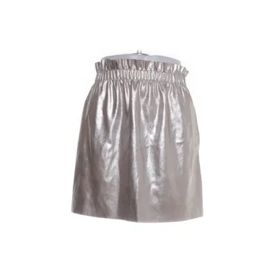 Jupe (Argent, Beige) de Zara Knit Polyuréthane