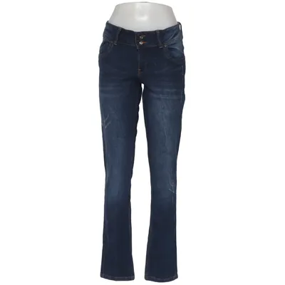 Jeans (Blå) fra Cecilia Classics Bomuld, Elastan