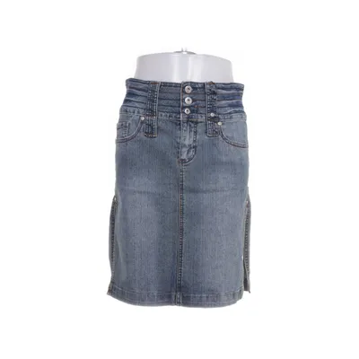 Denim skirt (Blue) from IDPDT Cotton, Elastane