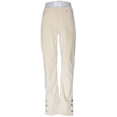 Manchesterbyxor (Beige) från Boohoo Man Bomull, Elastan, Polyester
