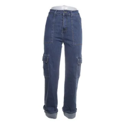 Cargobyxor (Blå) från My Tina's Bomull, Elastan, Polyester