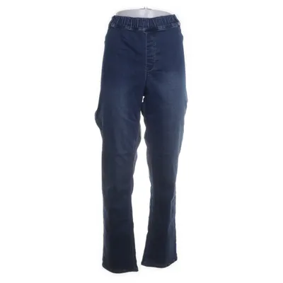 Treggings (Blue) from Laura Torelli Elastane, Cotton, Polyester