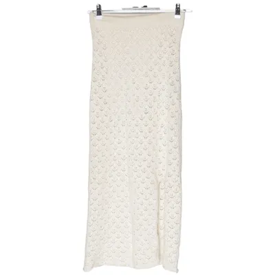 Jupe longue (Beige) de H&M Acrylique, Coton, Viscose