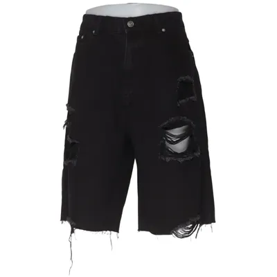 Short en jean (Noir) de Sumwon Coton, Polyester, Viscose