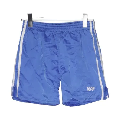 Træningsshorts (Blå, Hvid) fra Take Off Sportswear Bomuld, Polyamid, Polyester