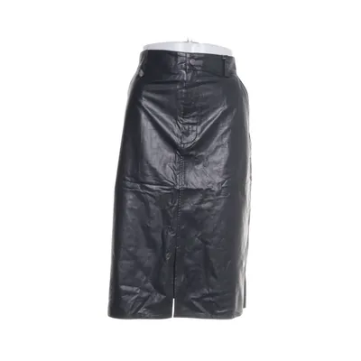 Skirt (Black) from House of Lola Polyurethane, Viscose