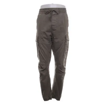 Cargobyxor (Grön) från H&M Man Bomull, Elastan