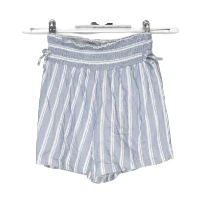Shorts (Blå, Vit) från Zara Bomull, Polyester, Viskos