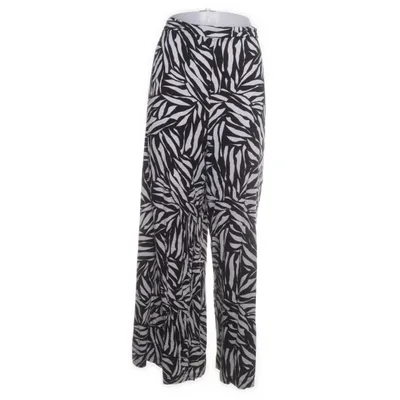 Palazzo broek (Zwart, Wit) van New Look Viscose