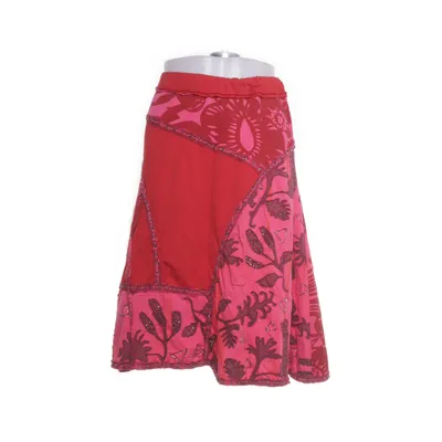 Skirt (Red, Pink, Multicolored) from Didi Cotton, Polyester