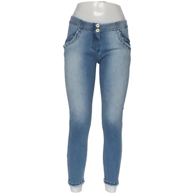 Jeans (Blå) från Freddy Bomull, Elastan, Polyester