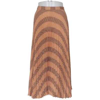 Skirt (Beige, Black) from Line of Oslo Polyester
