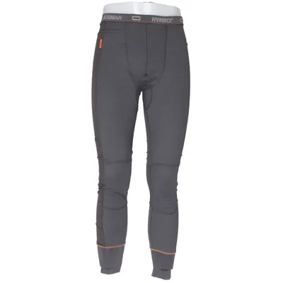 Långkalsonger (Grå) från Jobman Polyester, Ull