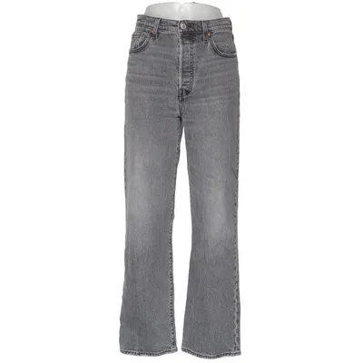 Jeans (RIBCAGE STRAIGHT ANKLE) fra Levi's Premium Bomuld, Elastan