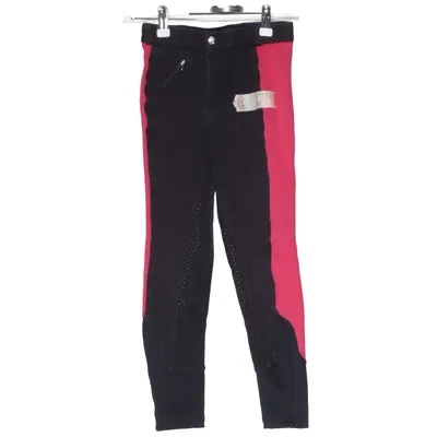 Pantalon d'équitation (Noir, Rose) de Equilibre Coton, Élasthane