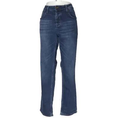 Jeans (Blå) från Alessandro Salvarini Bomull, Elastan