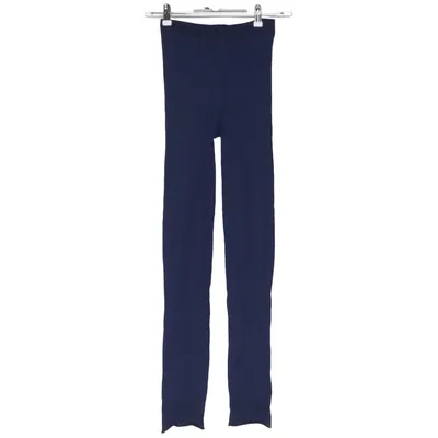Leggings (Blue) from Ullfrotté Polyamide, Polyester, Wool