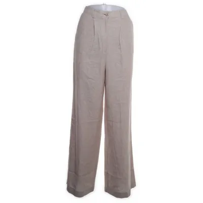 Pants (Beige) from Essentials Linen, Viscose