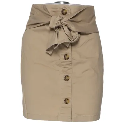 Omlottkjol (Beige) från Mango Casual Bomull, Elastan