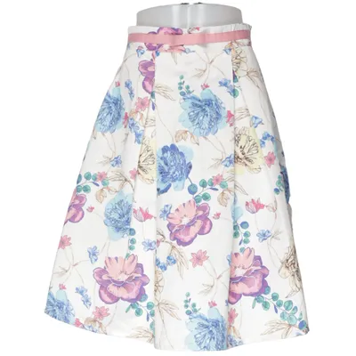 Skirt (White, Multicolored) from Artigli Collection Polyester