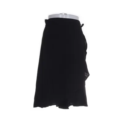 Wrap skirt (Black) from XLNT by KappAhl Viscose