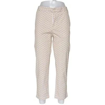 Pants (Beige, White, Multicolored) from Sarah John Cotton, Elastane