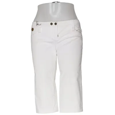 Three-quarter pants (White) from Weber Cotton, Elastane