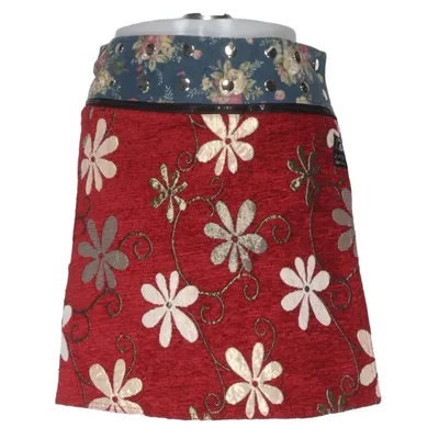 Skirt (Red, Multicolored) from ZAND Amsterdam Cotton, Polyester