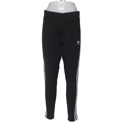 Träningstights (Svart, Vit) från Adidas Bomull, Elastan