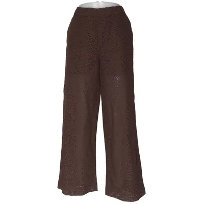 Pantalon patte d'éléphant (Marron) de Parosh Coton