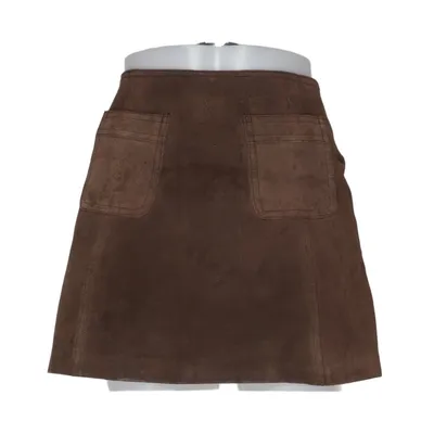Leather skirt (Brown) from Rocky Acetate, Leather