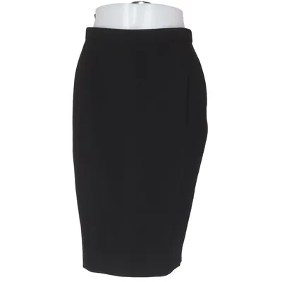 Jupe crayon (Noir) de Cerruti 1881 Cupro, Laine