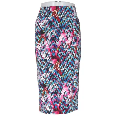 Kokerrok (Meerkleurig) van JustFab Elastaan, Polyester