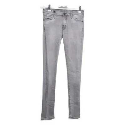Jeans (Grå) från Crocker Bomull, Elastan