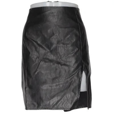 Jupe (Noir) de Shein Curve Polyester, Polyuréthane