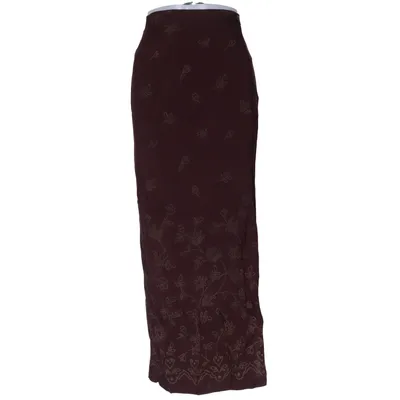 Jupe longue (Marron) de Woman Collection Viscose