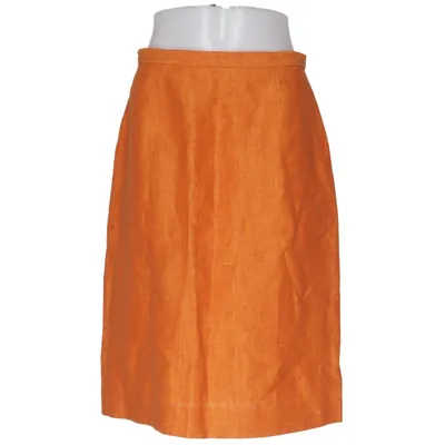 Kjol (Orange) från Woman Collection Acetat, Linne