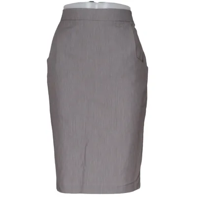 Jupe crayon (Gris) de Nife Élasthane, Polyester, Viscose