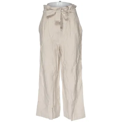 Bukser (Beige) fra Oui Elastan, Linned, Polyester, Viscose