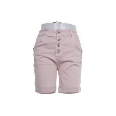 Denim shorts (Roze) van Lexxury Katoen, Elastaan