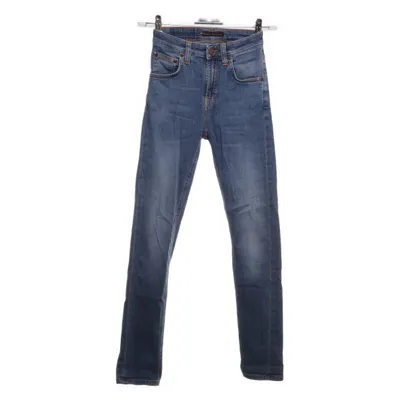 Spijkerbroek (Blauw) van Nudie Jeans Katoen, Elastaan, Polyester