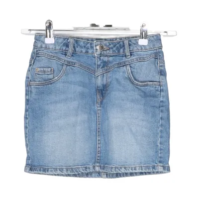 Jeanskjol (Blå) från Lab Industries Bomull, Elastan