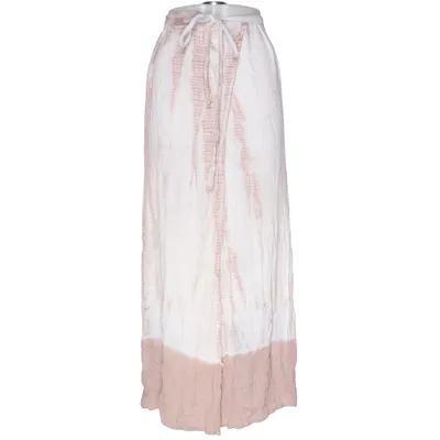 Jupe longue (Beige, Blanc) de Full Tilt Coton, Viscose